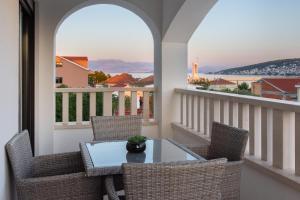Balkón nebo terasa v ubytování Luxury City Villa Trogir