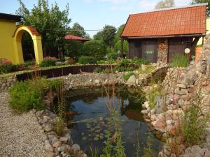 Zahrada ubytování Ferienhaus "Am Gutspark"