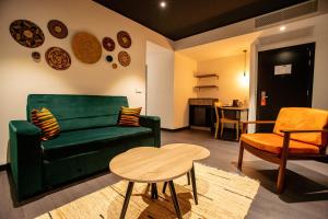 Istumisnurk majutusasutuses ONOMO Hotel Kampala