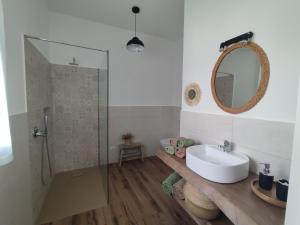 Kúpeľňa v ubytovaní LORA GIUSTA GUEST HOUSE