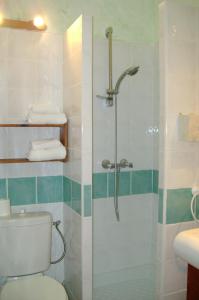 Koupelna v ubytování Logis Auberge De Tavel