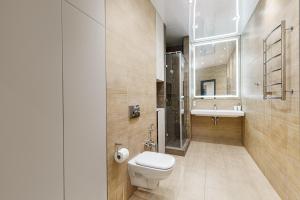 Kúpeľňa v ubytovaní Sea Symphony Design Apartment