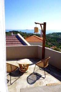 Balkón alebo terasa v ubytovaní Aletri Swim Up Boutique Hotel