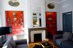 Χώρος καθιστικού στο EUGENIE: 1 er ETAGE