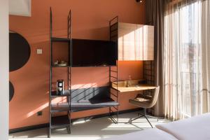 Letto o letti in una camera di EmiLu Design Hotel