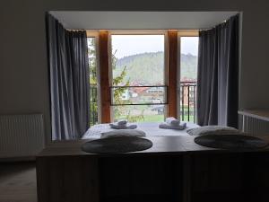 Výhľad na hory alebo výhľad na hory priamo z apartmánu