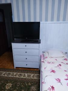 Posteľ alebo postele v izbe v ubytovaní Pokoje gościnne Sobieszow