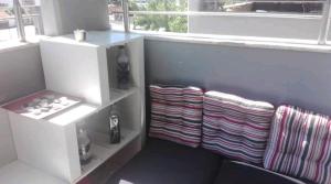 A kitchen or kitchenette at Marina Sunny Studio