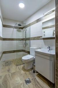 Kúpeľňa v ubytovaní Velestovo View Apartments