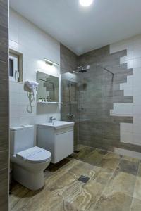 Kupatilo u objektu Velestovo View Apartments