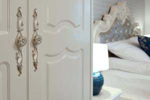 Posteľ alebo postele v izbe v ubytovaní Hotel & Restaurant Chateau Trnová