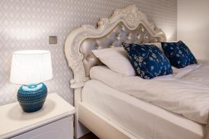 Posteľ alebo postele v izbe v ubytovaní Hotel & Restaurant Chateau Trnová
