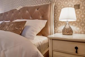 Posteľ alebo postele v izbe v ubytovaní Hotel & Restaurant Chateau Trnová