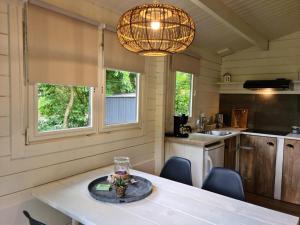 Nhà bếp/bếp nhỏ tại Casa Ibiza is vakantie in Drenthe