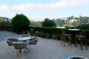 מרפסת או טרסה ב-Scots House Hotel
