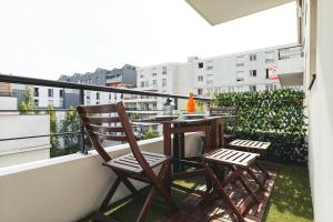 Gallery image of ANJA - Top Hôte Paris - 6 Personnes Balcon Parking in Saint-Denis