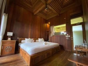 Cama o camas de una habitación en Udara Bali Yoga Detox & Spa