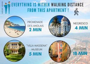 Nestor&Jeeves - ANDRIOLI TERRASSE - Central - Close beach - Top floor