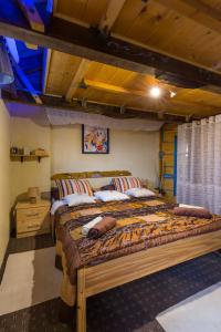 Postel nebo postele na pokoji v ubytování Holiday Home Lazuština Paradise