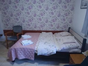Posteľ alebo postele v izbe v ubytovaní Pokoje gościnne Sobieszow