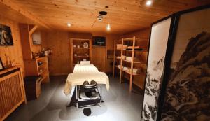 Letto o letti in una camera di Berghof Mitterberg