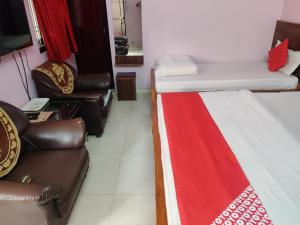 พื้นที่นั่งเล่นของ Hotel Aarjee Crescent Jaipur