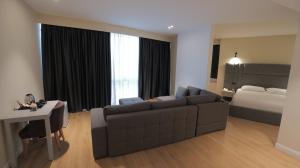 Posezení v ubytování Granda Hotel