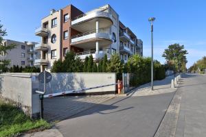 Budynek, w którym mieści się apartament