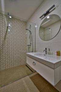 Koupelna v ubytování Hotel Pod Bránou