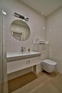 Koupelna v ubytování Hotel Pod Bránou