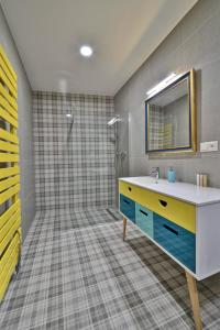 Koupelna v ubytování Hotel Pod Bránou