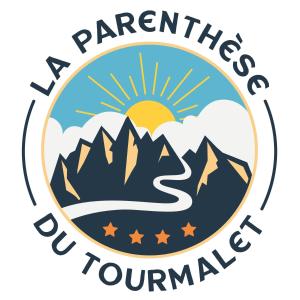 a logo for a paragould mountain tournament at La parenthèse du Tourmalet -draps inclus, local ski avec sèche chaussures in Luz-Saint-Sauveur