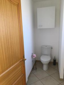 Koupelna v ubytování Gîte des Landes + 6 fotografií