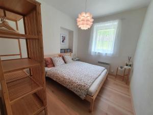 Vuode tai vuoteita majoituspaikassa Apartmány Břachovna