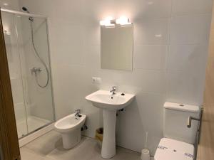 Kúpeľňa v ubytovaní La Villa Hostal