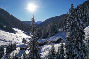 Paesaggio naturale nelle vicinanze dello chalet