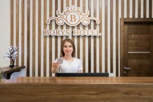 Lobby alebo recepcia v ubytovaní Borys Hotel Boryspil Airport