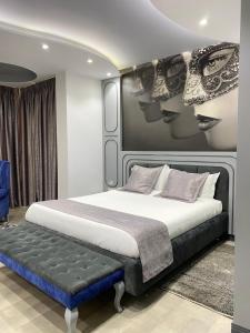 Postel nebo postele na pokoji v ubytování New W Hotel