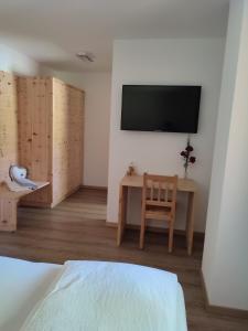 TV a/nebo společenská místnost v ubytování Apartments B&B Pretermo
