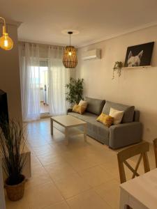 Posezení v ubytování Apartamento MagicWorld
