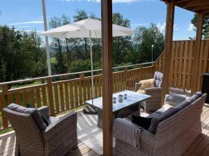Μπαλκόνι ή βεράντα στο Järvsö Sport Resort- Lgh B