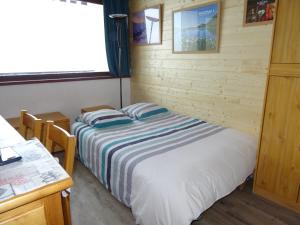 Postel nebo postele na pokoji v ubytování Résidence Les Asters