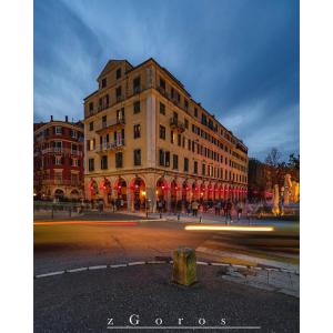 Budynek, w którym mieści się apartament