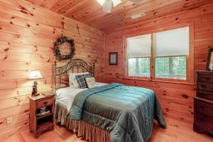 Postel nebo postele na pokoji v ubytování Thompson Lodge