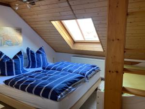 Postel nebo postele na pokoji v ubytování Ferienwohnung Schmidt