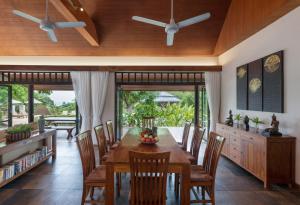 Posezení v ubytování Motsamot - by Sublime Samui Villas