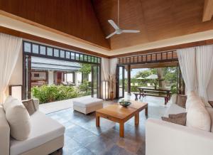 Posezení v ubytování Motsamot - by Sublime Samui Villas