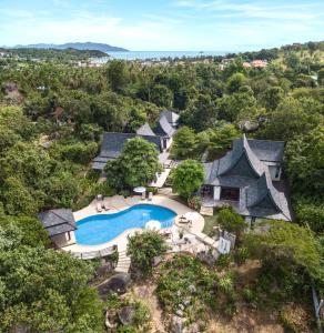 Bazén v ubytování Motsamot - by Sublime Samui Villas nebo v jeho okolí