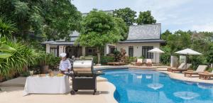 Bazén v ubytování Motsamot - by Sublime Samui Villas nebo v jeho okolí