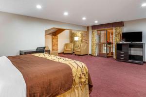 Et tv og/eller underholdning på Rodeway Inn Coopersville